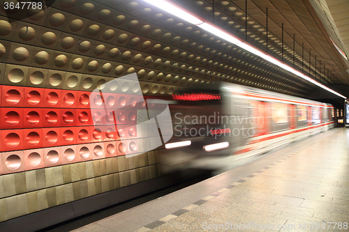 Image of Prague subway station
