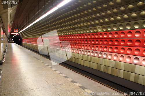 Image of Prague subway station