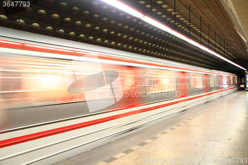 Image of Prague subway station