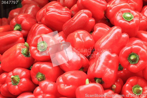 Image of red pepper bells vegetable background