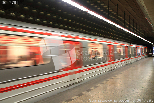 Image of Prague subway station