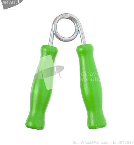 Image of Hand grip equipment for exercise isolated