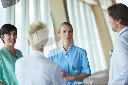 Image of group of medical staff at hospital