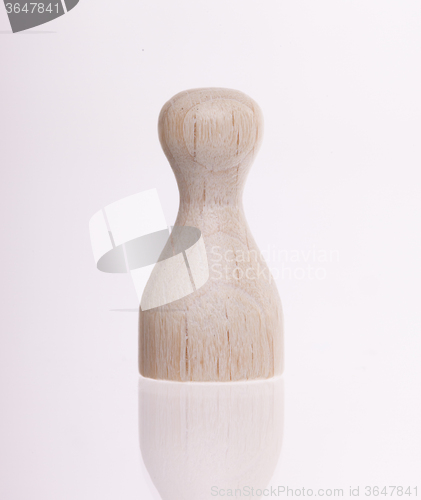 Image of Wooden pawn 