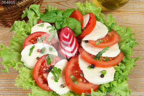 Image of Caprese salad