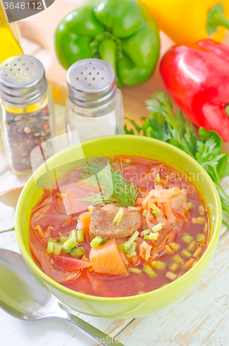 Image of fresh soup