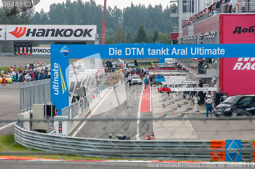 Image of DTM (Deutsche Tourenwagen Meisterschaft) on MRW (Moscow RaceWay), Moscow, Russia, 2013-08-04