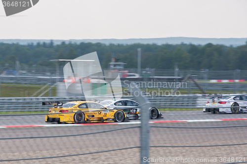 Image of DTM (Deutsche Tourenwagen Meisterschaft) on MRW (Moscow RaceWay), Moscow, Russia, 2013-08-04