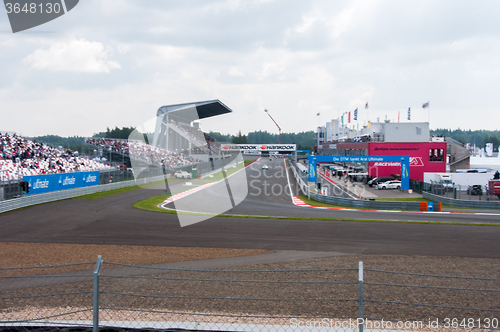 Image of DTM (Deutsche Tourenwagen Meisterschaft) on MRW (Moscow RaceWay), Moscow, Russia, 2013-08-04