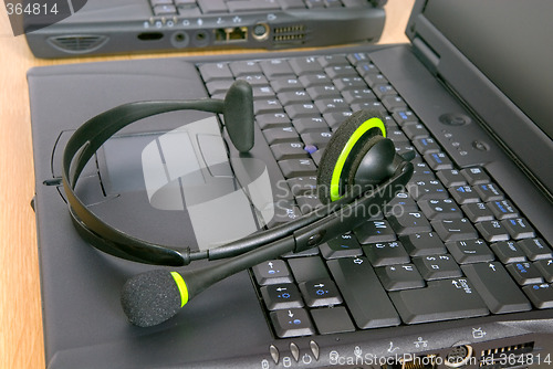 Image of Call or support center gear