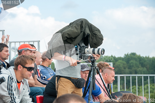 Image of DTM (Deutsche Tourenwagen Meisterschaft) on MRW (Moscow RaceWay), Moscow, Russia, 2013-08-04