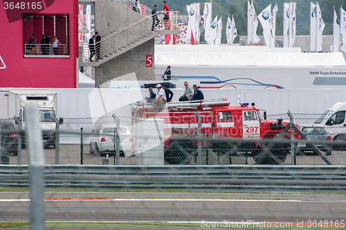 Image of DTM (Deutsche Tourenwagen Meisterschaft) on MRW (Moscow RaceWay), Moscow, Russia, 2013-08-04