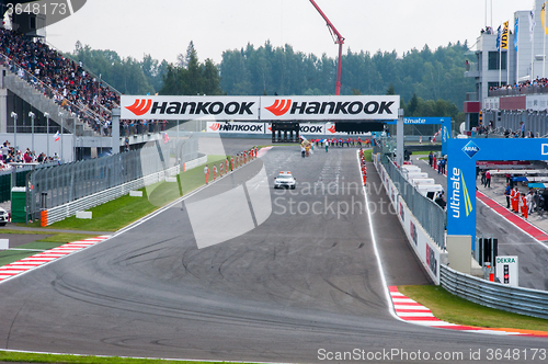 Image of DTM (Deutsche Tourenwagen Meisterschaft) on MRW (Moscow RaceWay), Moscow, Russia, 2013-08-04