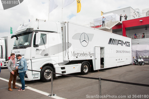 Image of DTM (Deutsche Tourenwagen Meisterschaft) on MRW (Moscow RaceWay), Moscow, Russia, 2013-08-04