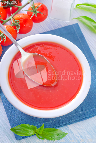 Image of tomato soup