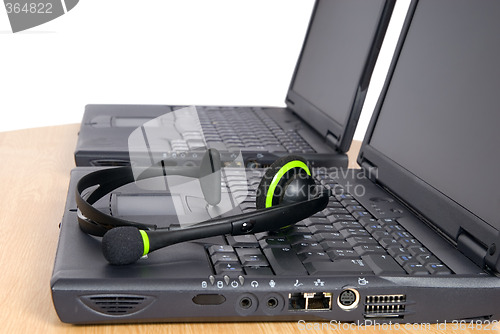 Image of Call or support center gear