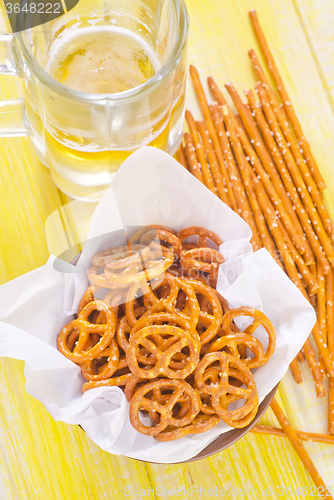 Image of snack for beer