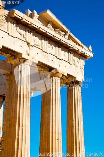 Image of in greece the old architecture and  athens