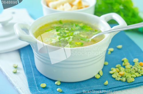 Image of pea soup