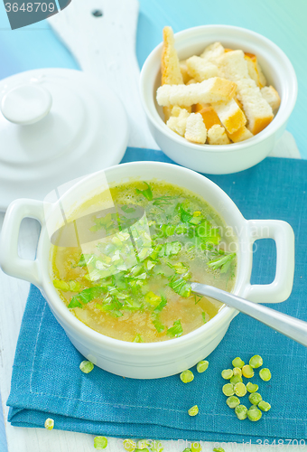Image of pea soup