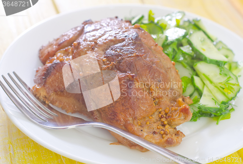 Image of baked meat