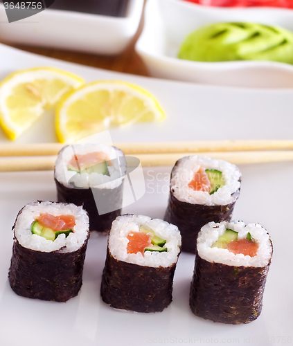 Image of sushi