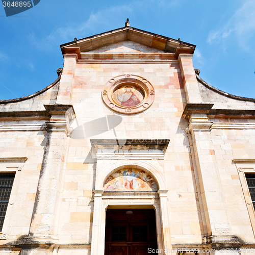 Image of heritage  old architecture in italy europe milan religion       