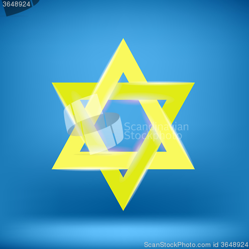 Image of Yellow Star of David