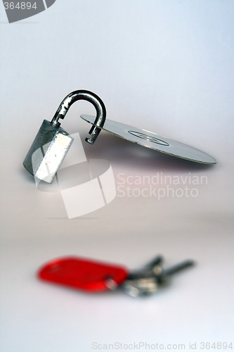 Image of Key, Padlock, CD