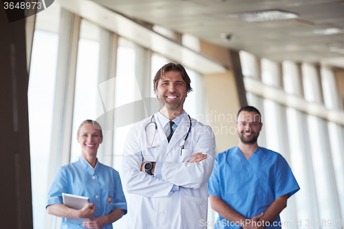 Image of group of medical staff at hospital