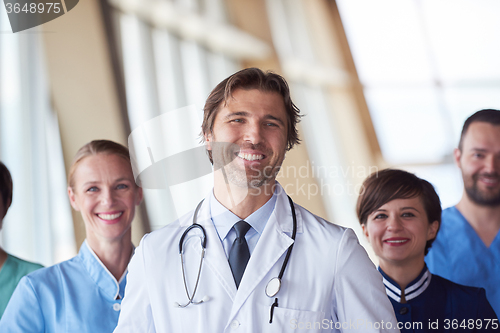 Image of group of medical staff at hospital