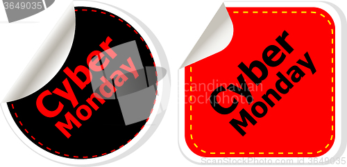Image of Black friday sale banner design set over a white background, vector illustration, Black friday announcement