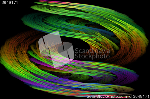 Image of Abstract image : fractal vortex.