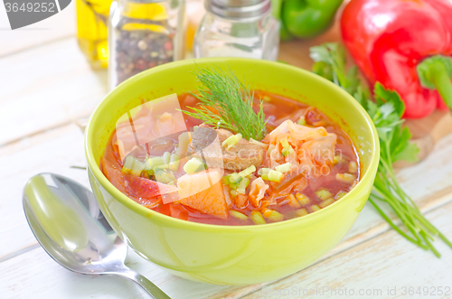 Image of fresh soup
