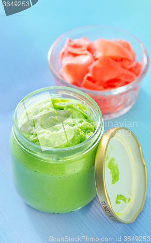 Image of wasabi and ginger