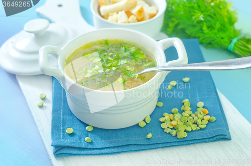 Image of pea soup