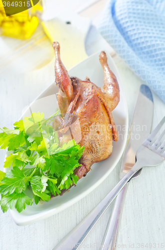 Image of baked quail