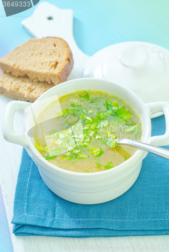 Image of pea soup