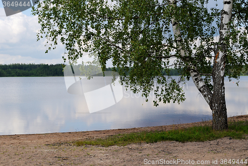 Image of Landscape with lake.