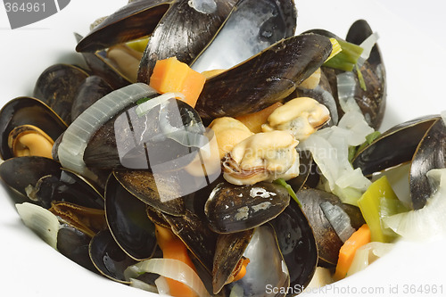 Image of Cooked mussels