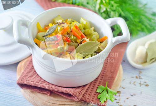 Image of baked vegetables