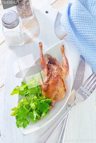 Image of baked quail