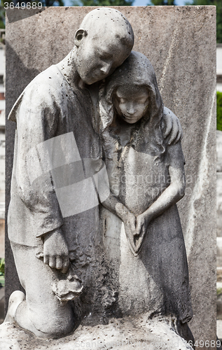 Image of Old Cemetery statue