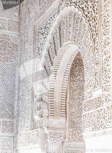 Image of Arabian Door in Alhambra