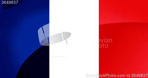 Image of France Flag Circle