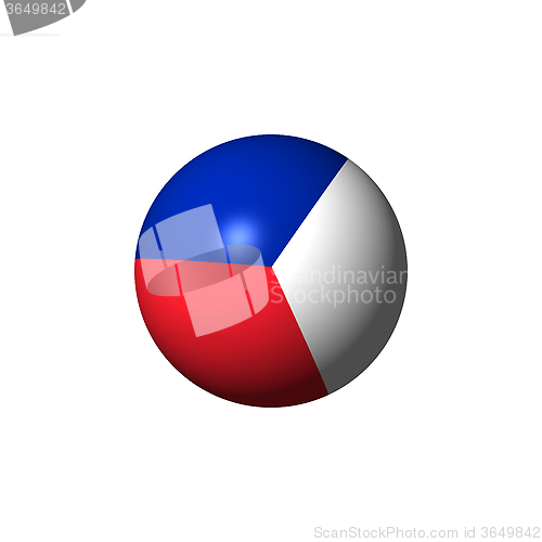 Image of France Flag Sphare