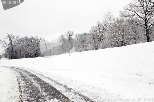 Image of Winter Park. snow.