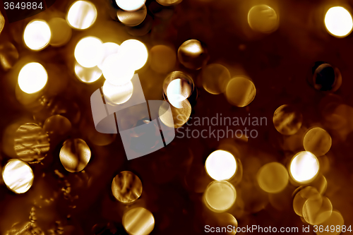 Image of Defocused christmas lights