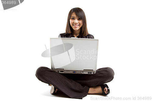 Image of Working woman