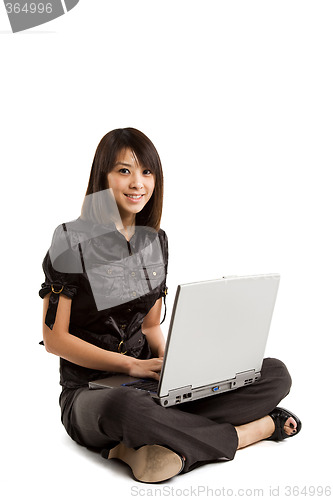 Image of Working woman